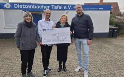 Spende für Dietzenbacher Tafel