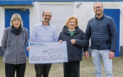 Spende für Dietzenbacher Tafel