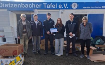 Azubis der Zeppelin Systems GmbH zeigen großes soziales Engagement